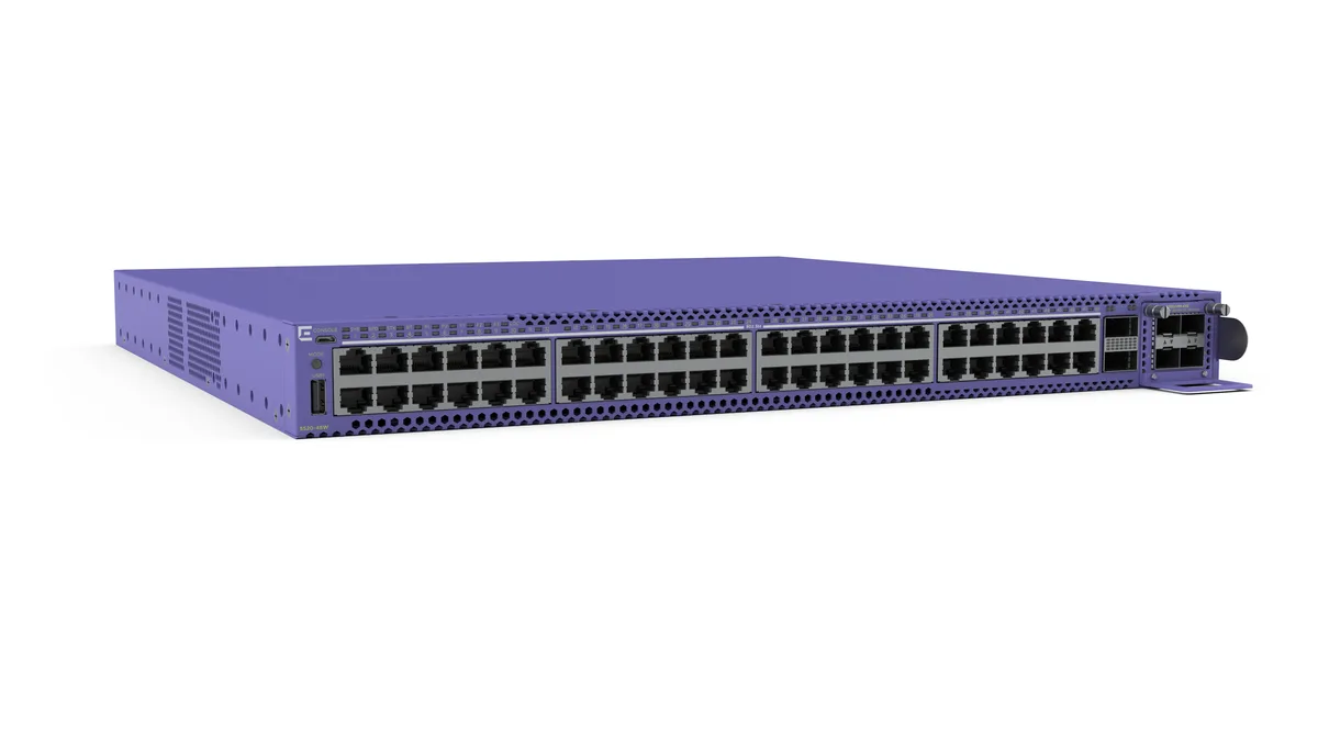 Extreme Networks Extreme Networks 5520-48W 48-port 1GbE PoE network switch — product photo