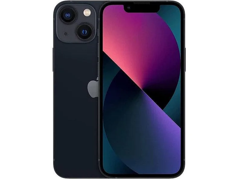 Apple Apple iPhone 13 128GB Midnight Black cell phones - unlocked — product photo