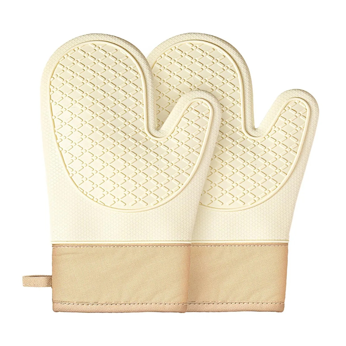  YANLIFY Oven Mitts (2 pcs) White 450°F 232°C — product photo