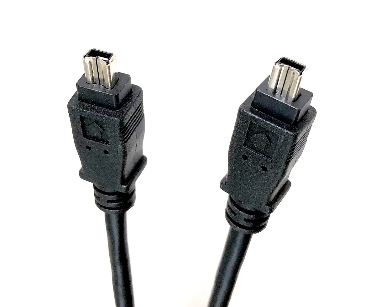 Micro Connectors Micro Connectors FireWire Cable 6 ft 4-pin IEEE 1394 — product photo