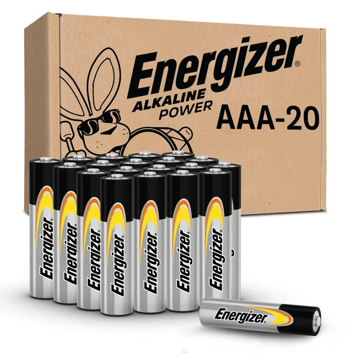 No Sew No Sew Energizer Alkaline Power AAA 20-pack 1.5V — product photo