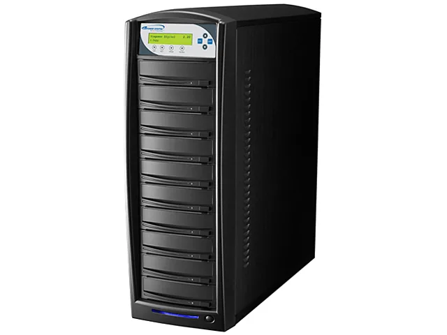 VinPower VinPower Shark-S10T-DC-BK 1-to-10 DVD/CD Duplicator 320GB HDD — product photo