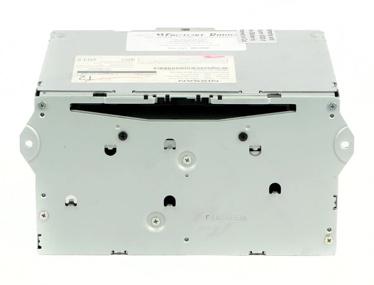 1 Factory Radio 1 Factory Radio 2591A ZX77D AM FM CD Receiver 2010-2015 — product photo