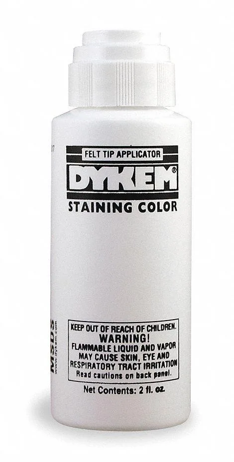Dykem 81478 opaque staining fluid 8 oz dark blue brush cap bottle