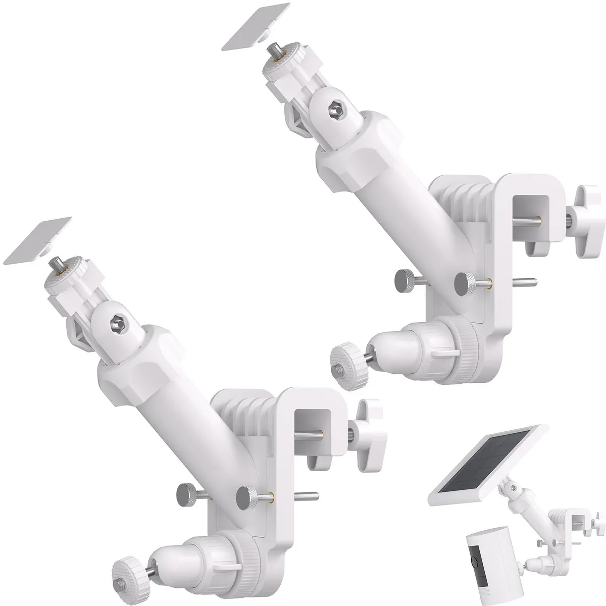 UYODM UY0232 Adjustable Gutter Mount 2 Pack 2026 Upgrade — product photo