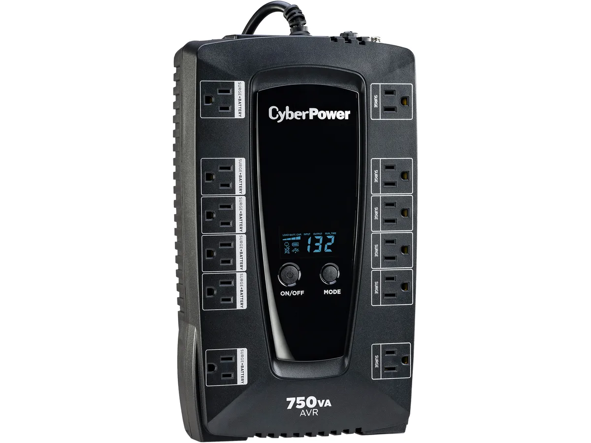 CyberPower CyberPower AVRG750LCD UPS 750VA 450W 12 Outlets 120V — product photo