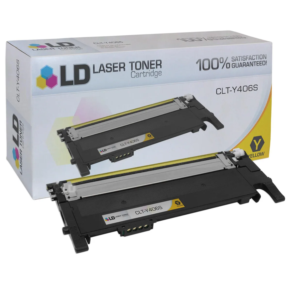 LD Products LD Products CLT-Y406S Yellow Toner Cartridge — product photo