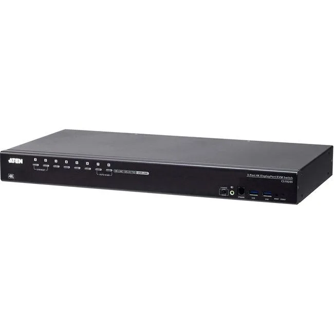 ATEN TECHNOLOGIES ATEN TECHNOLOGIES CS19208 8-Port USB 3.0 4K DisplayPort KVM Switch — product photo
