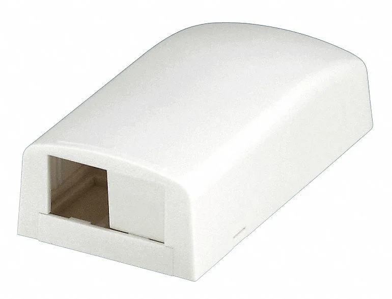 Panduit Panduit CBX2WH-AY Mini Com 2-Port Surface Mount Box White — product photo