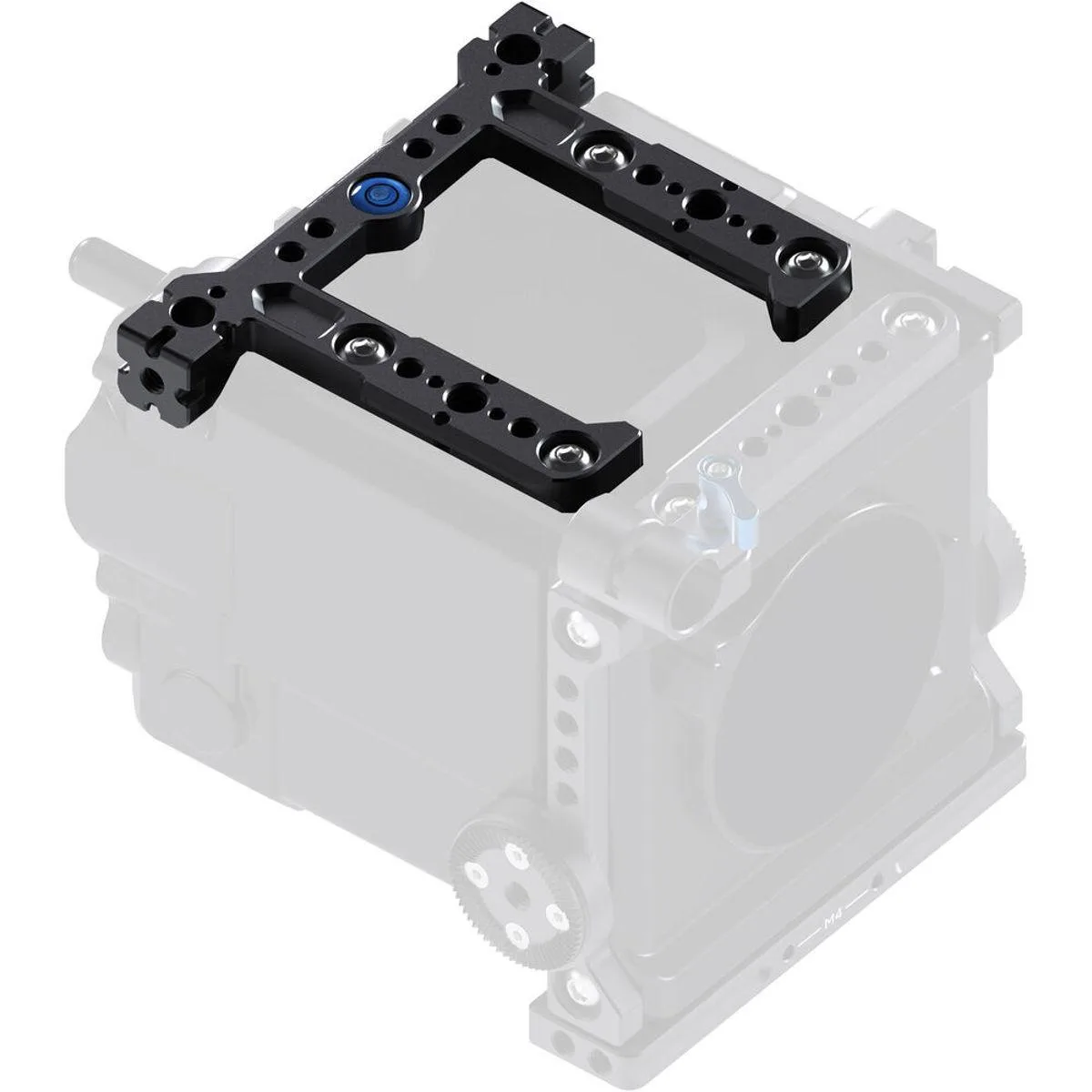 Kondor Blue Kondor Blue Top U-Plate Raven Black for RED V-RAPTOR camcorder accessory — product photo