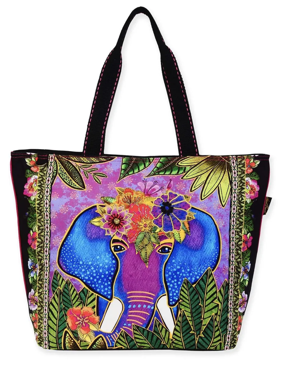 Sun 'N' Sand Sun 'N' Sand Alijah Elephant Large Tote Multicolor 19 x 6 x 15 — product photo
