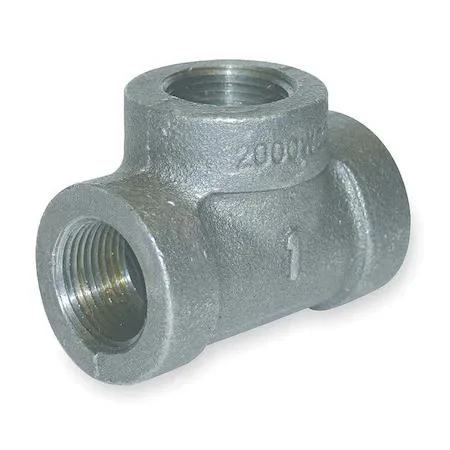 Value Brand Value Brand 1-1/4" FNPT Galvanized Tee — product photo