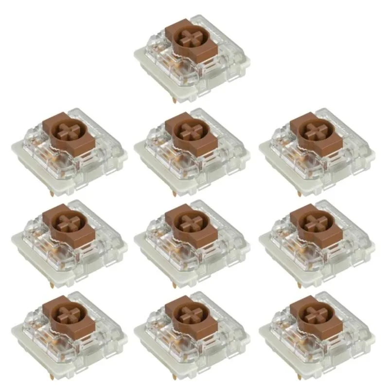 YINGHUA YINGHUA Low Profile 2.0 Switch 3Pin 10Pcs/Set KS-33(BN) — product photo