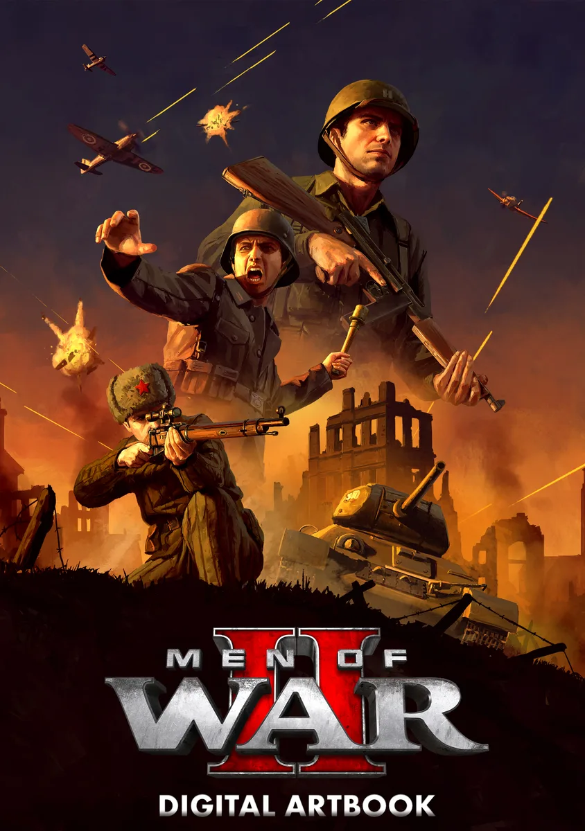 1C Publishing EU 1C Publishing EU 79650 Men of War II Digital Artbook downloadable game — product photo
