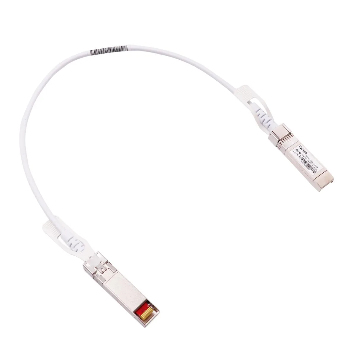 Wiitek Wiitek WSFP-H10GB-CU1M 10GbE SFP+ DAC Twinax Cable 1.64 ft White — product photo