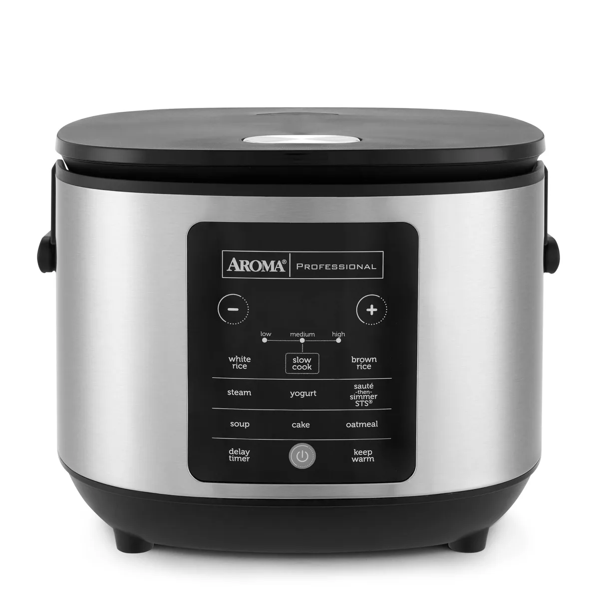 AROMA ARC-1296C 12-Cup Rice Cooker 600W 120V Black — product photo