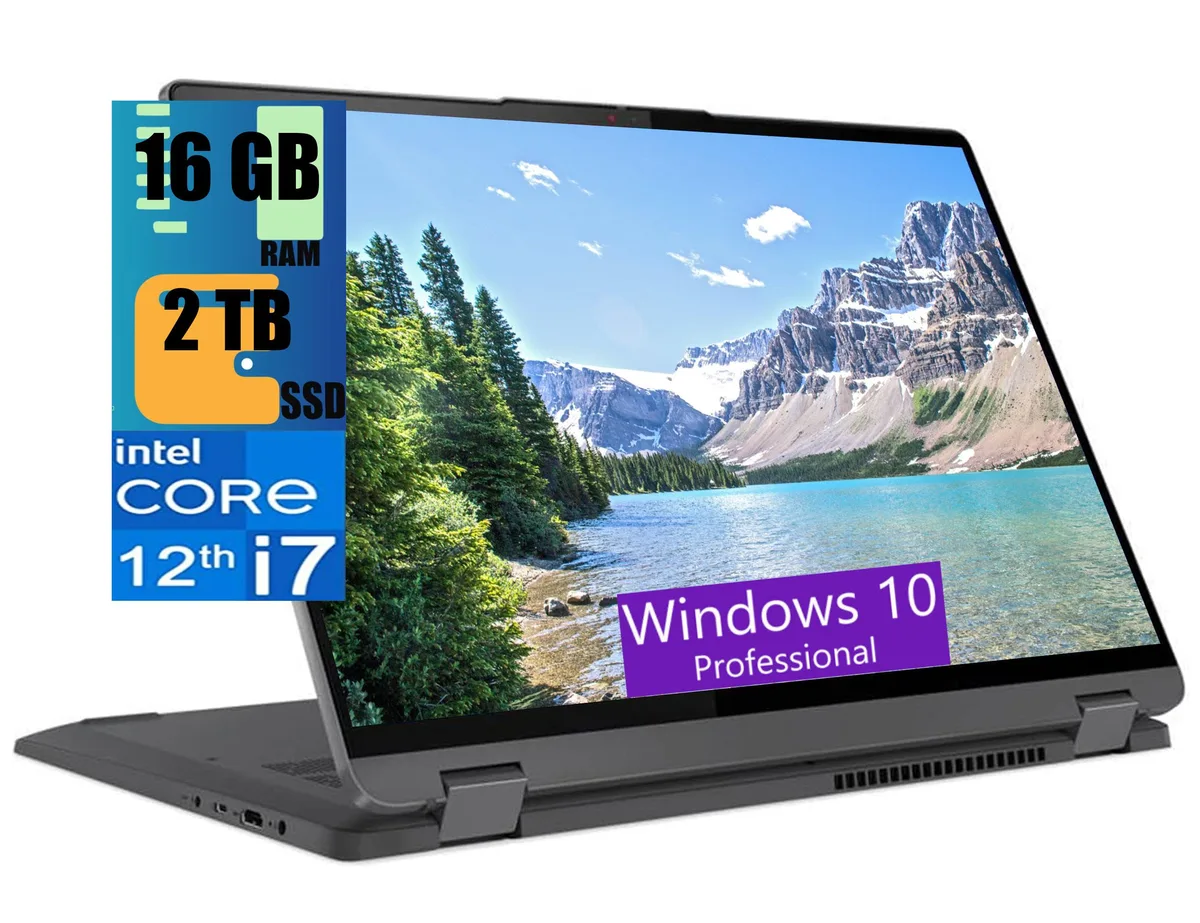 Lenovo Lenovo IdeaPad Flex 5 16 laptop 16" 2.5K i7-1255U 10-core 16GB 2TB — product photo