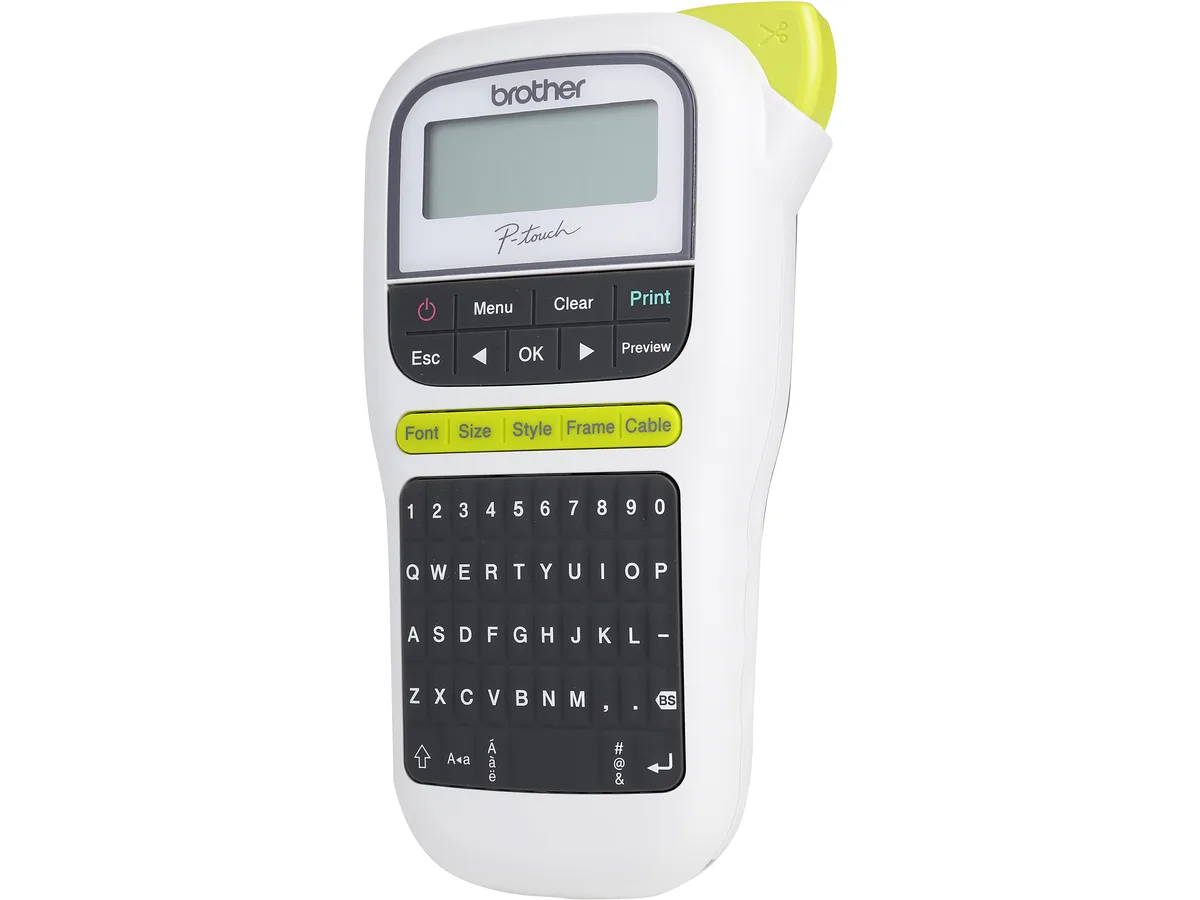Brother Brother PT-H110 Label Printer 180 dpi 20 mm/sec 12 mm tape 2 lines manual cutter — product photo