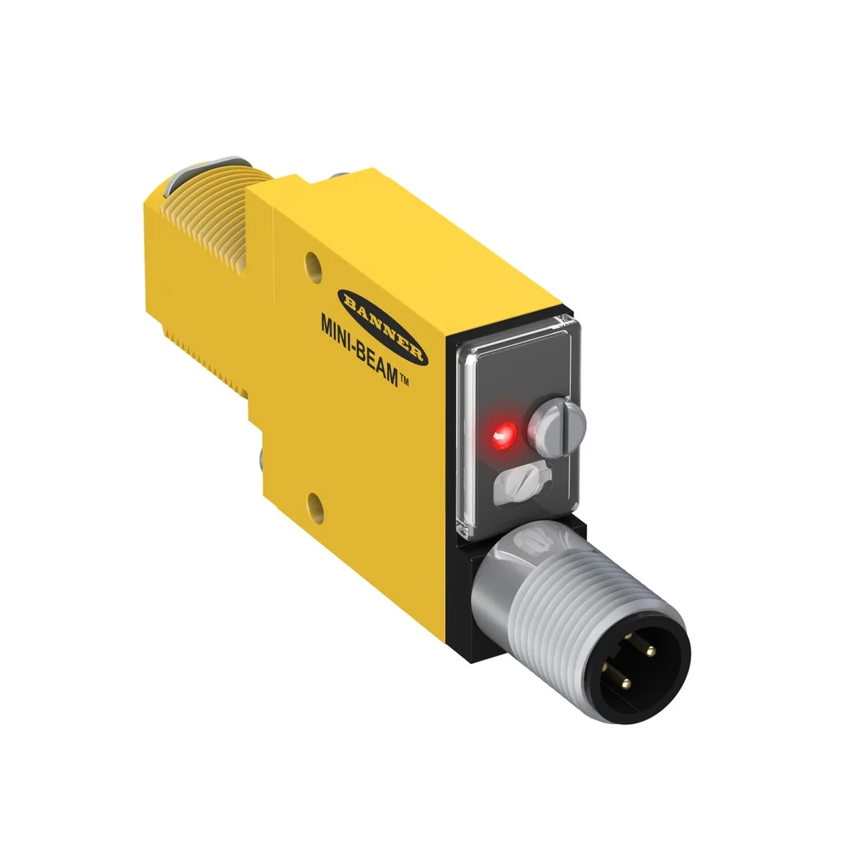 Banner Banner SM312FQD Mini-Beam Fiber Optic Amplifier 10-30 V dc IP67 — product photo
