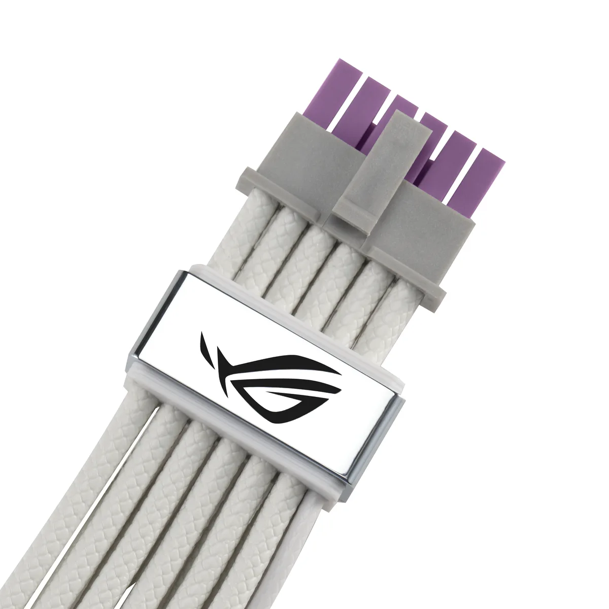 ASUS ASUS ROG Equalizer White Edition 12V-2x6 PCIe Cable 750mm — product photo