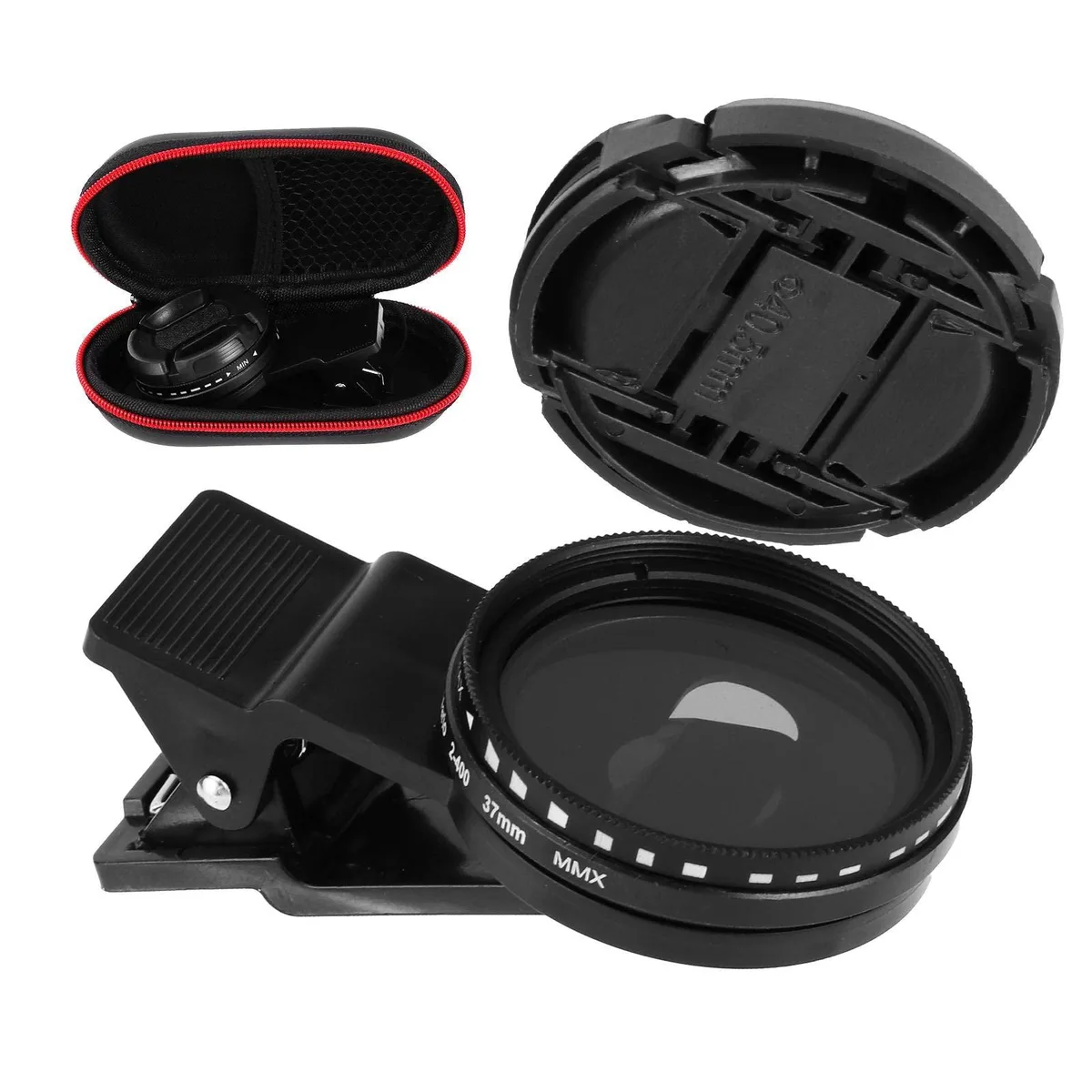 37mm CPL ND 2-400 Adjustable Density Camera Filter — product photo