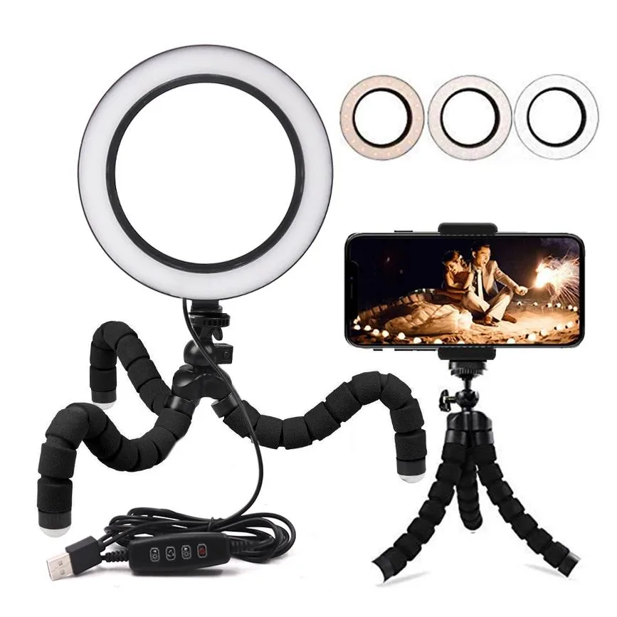 Hetai Tech Hetai Tech 16/21cm Dimmable Ring Light Desk Lamp — product photo