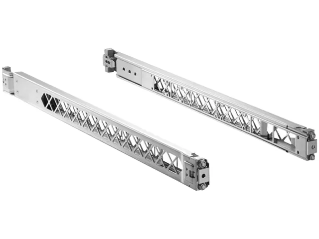 HPE J9583A X410 1U universal 4-post rack mounting kit metal brackets