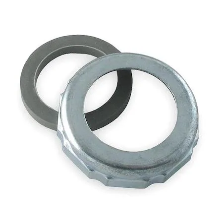 Ten chrome-plated zinc slip nuts and washers in a pack