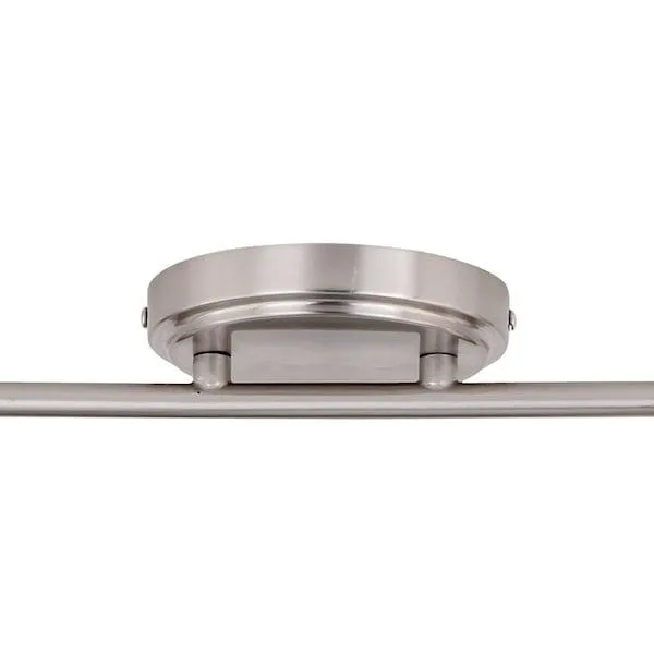 Vaxcel Vaxcel Alto 4-Light LED Brushed Nickel Flush Mount — product photo