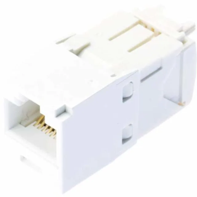 Pannet Pannet CJ688TGWH Cat 6 RJ45 TG Jack Module White switch plate — product photo