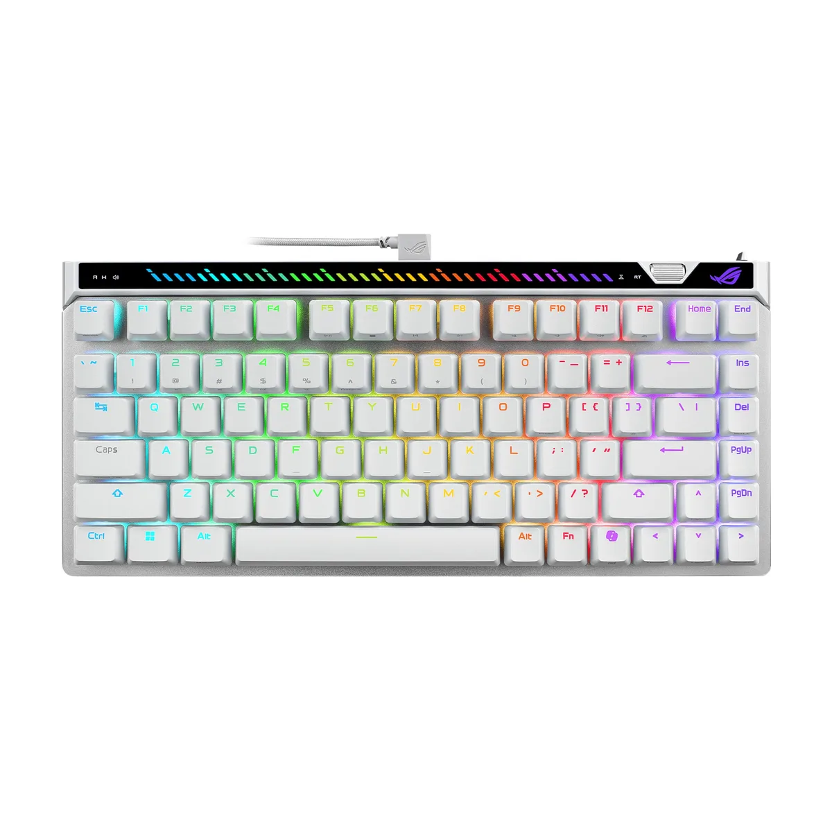 ASUS ASUS ROG Falchion Ace 75 HE 90MP047I-BKAA30 White Gaming Keyboard — product photo