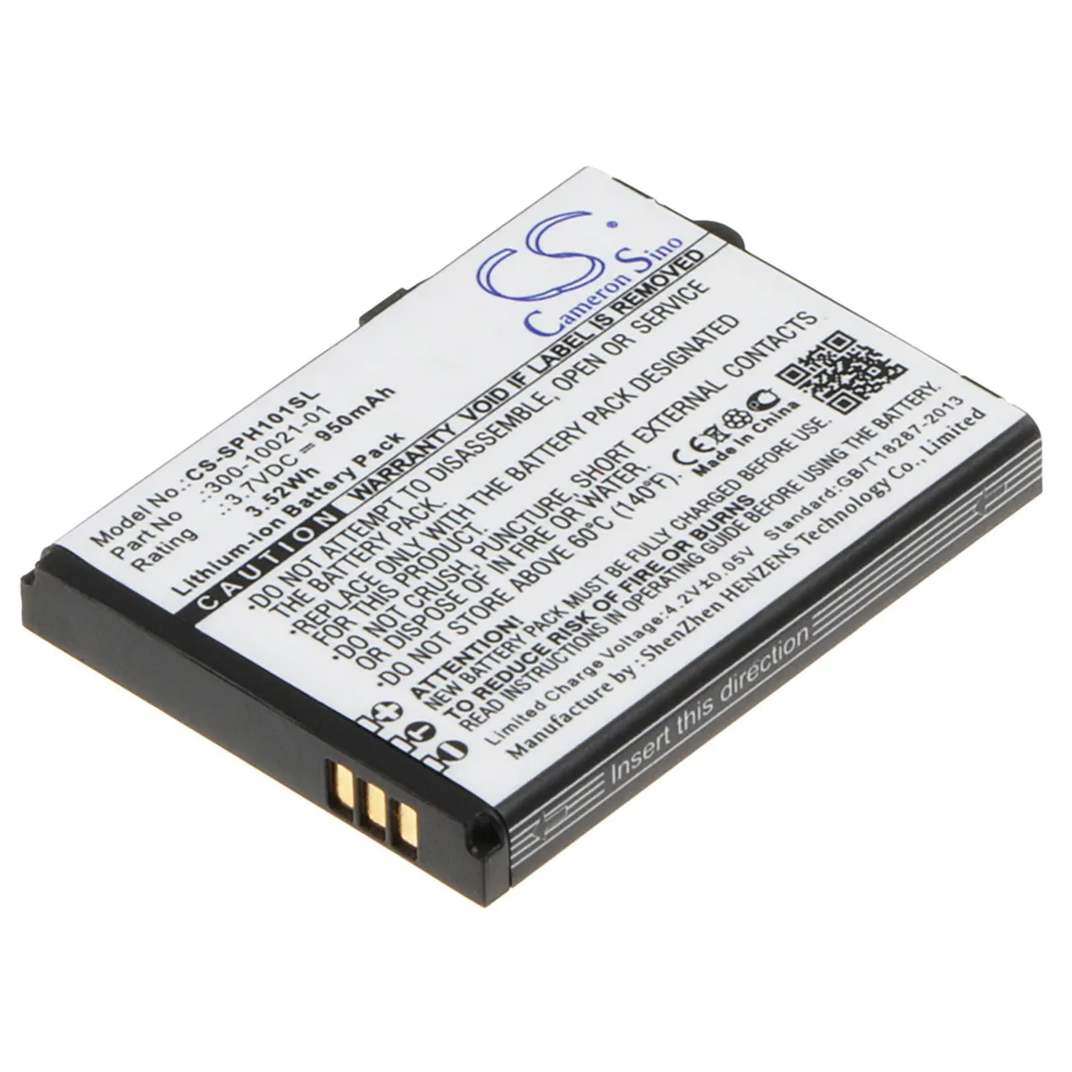 Cameron &amp; Co Cameron &amp; Co DS-CS-SPH101SL 3.7V 950mAh Li-ion standard battery — product photo