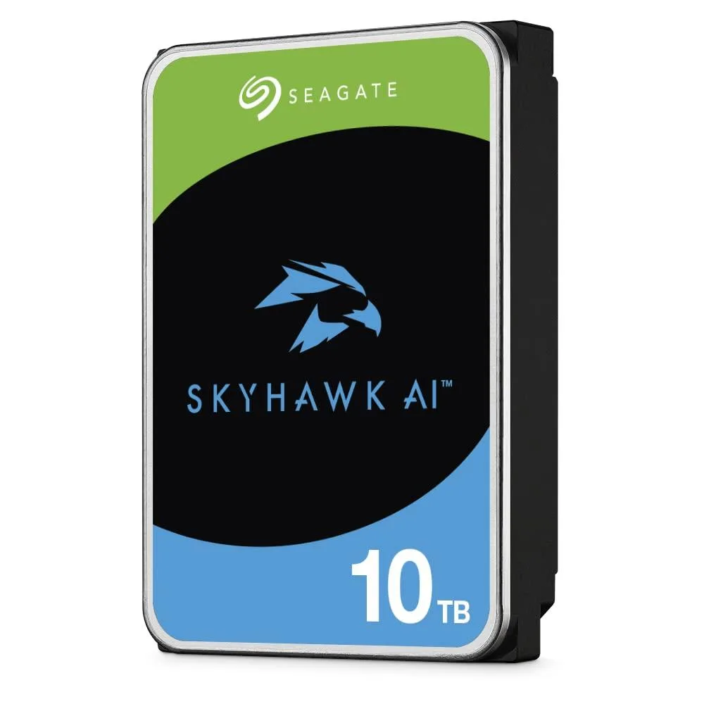 Seagate Seagate SkyHawk AI 10TB 3.5" SATA 256MB 2 in 1 accessory — product photo