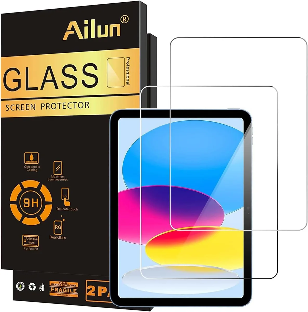 Leelbox Leelbox Screen Protector 2 Pack iPad 11th 11 Inch 10th 10.9 Inch — product photo