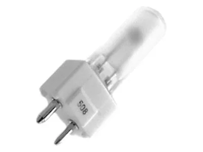 Small clear halogen capsule with GY9.5 bipin base