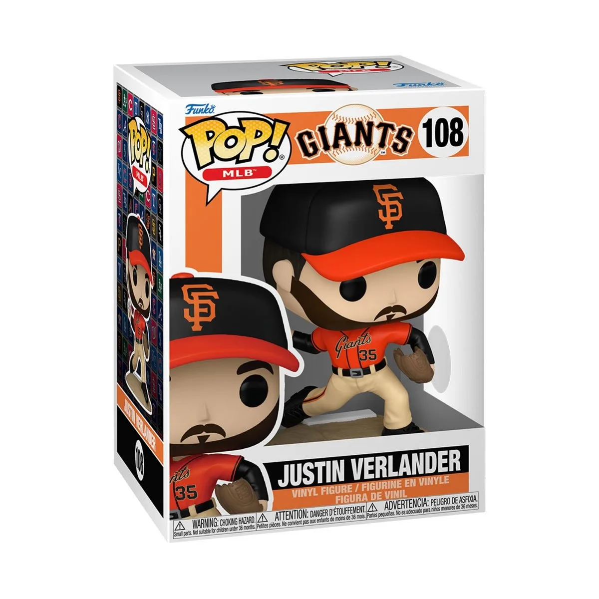 Funko Funko POP MLB Giants Justin Verlander 83904 collectible — product photo
