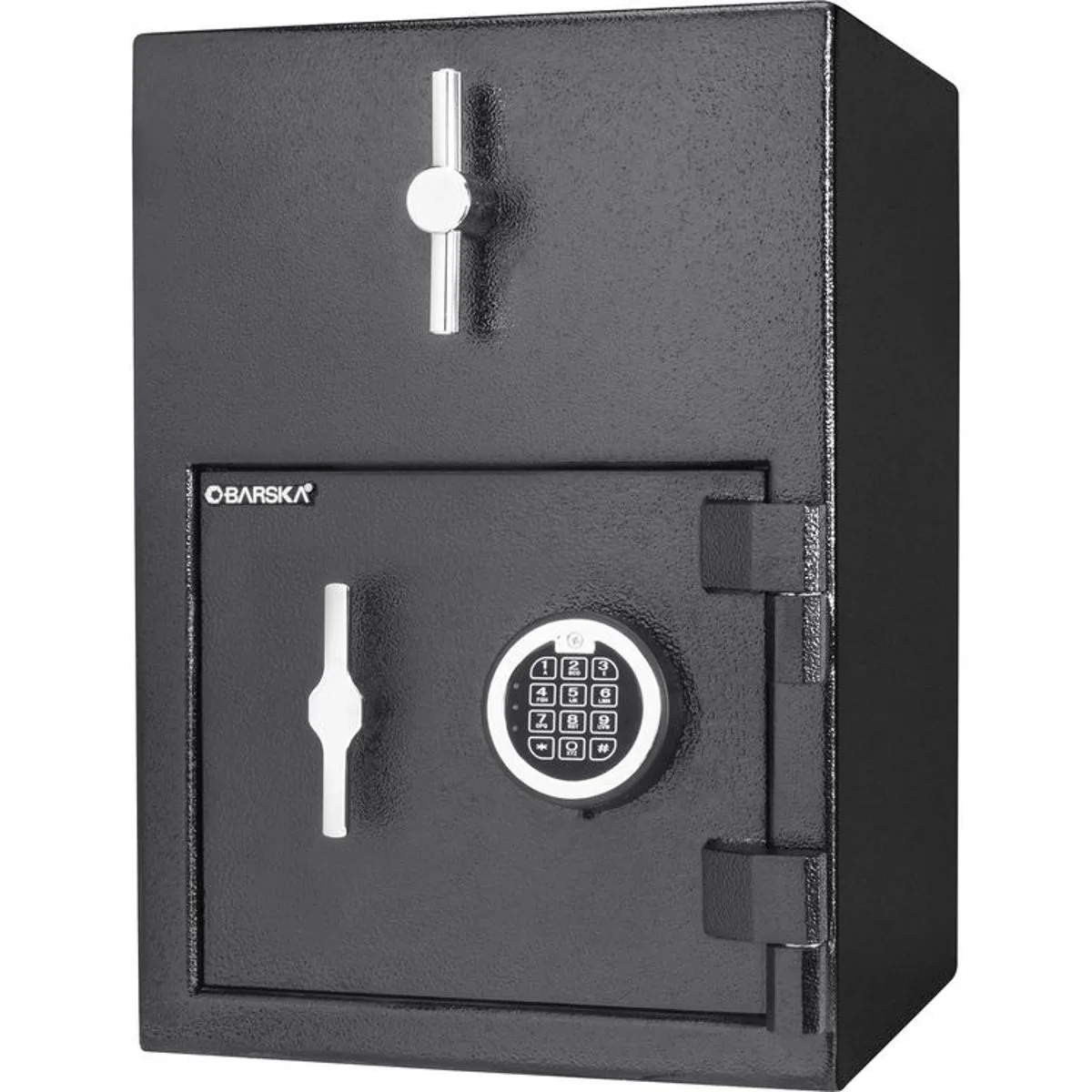 BARSKA BARSKA 1.15 cu ft Rotary Hopper Keypad Depository Safe — product photo