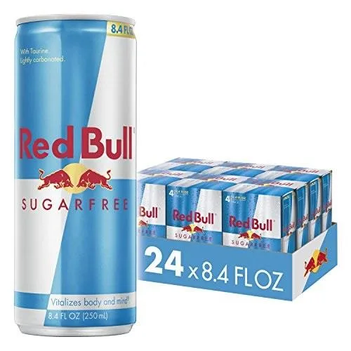 Red Bull Red Bull Energy Drink Sugar Free 8.4 fl oz 24 pack — product photo