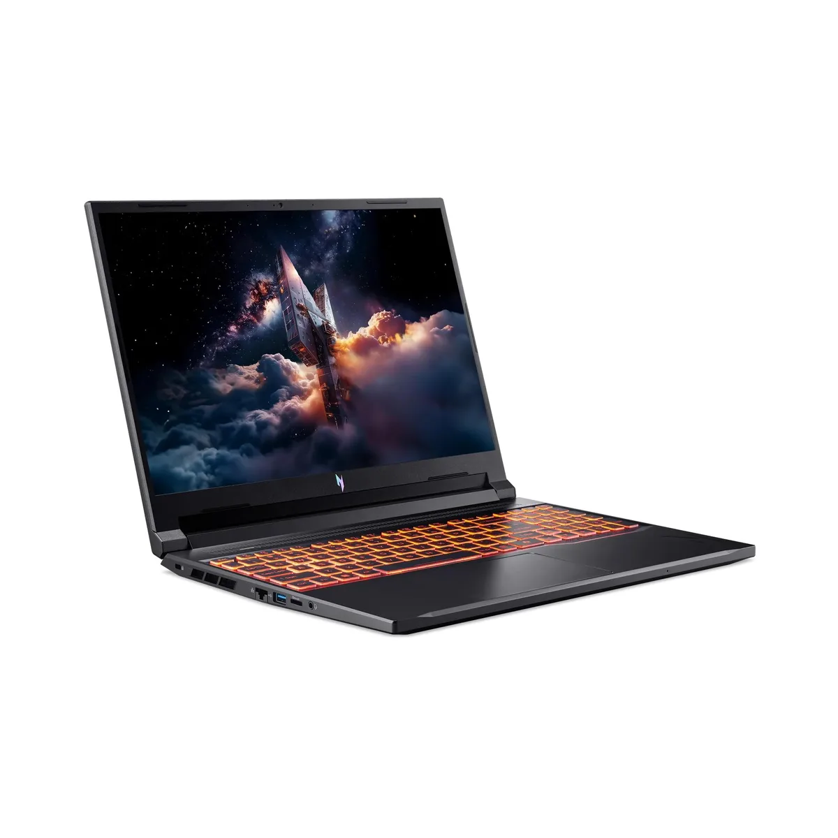 Acer America Acer America Nitro V 16 gaming laptop AMD Ryzen 7 RTX 5050 16GB 512GB 180Hz Obsidian Black — product photo
