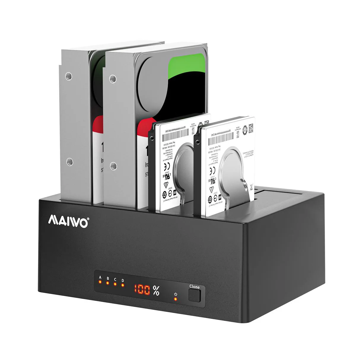 MAIWO MAIWO 4-Bay SATA Docking Station eSATA 72TB — product photo