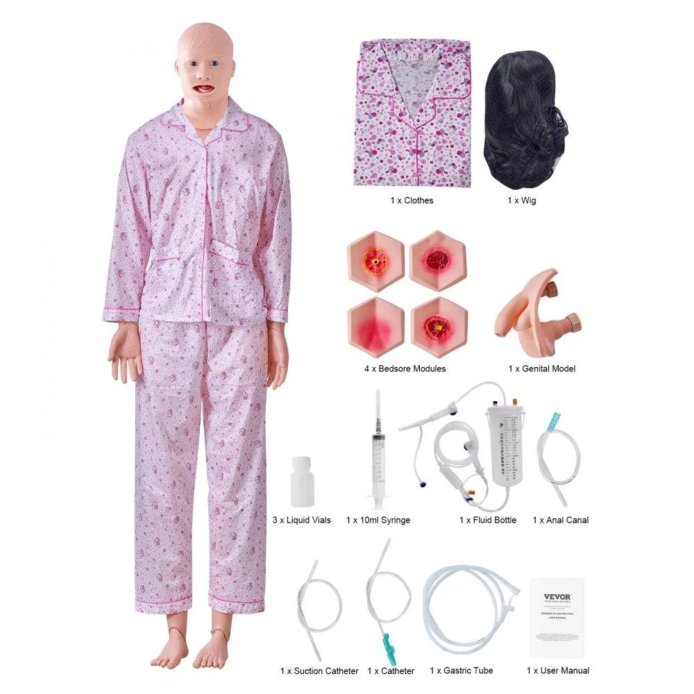 VEVOR VEVOR Nursing Training Manikin Male/Female Life Size PVC LD-140 — product photo