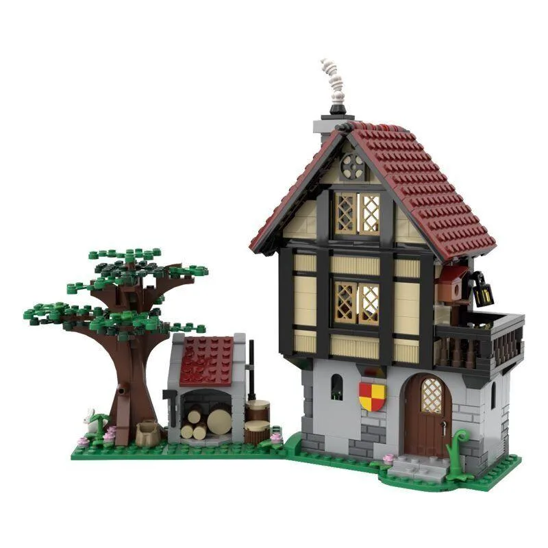 ZITIANYOUBUILD ZITIANYOUBUILD MOC-82740 Medieval House 524 Parts Educational Building Set — product photo