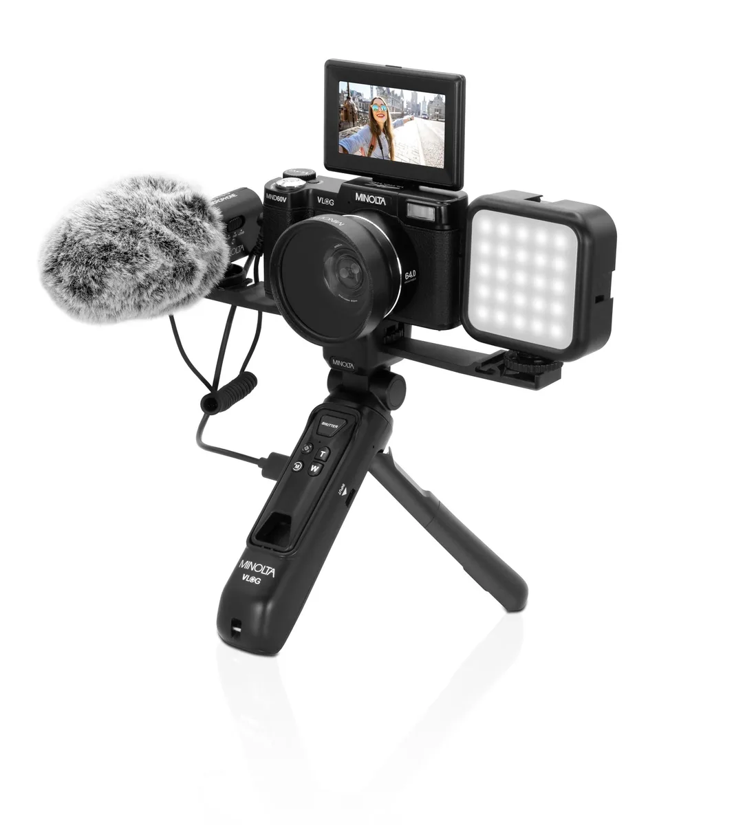 Minolta Minolta MND60V 64MP 4K60FPS VLOG Camera Kit — product photo