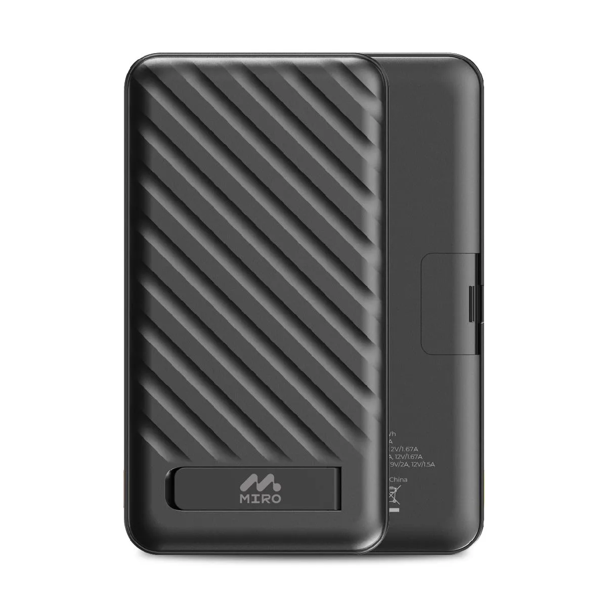 MIRO MIRO B6 Power Bank 10000mAh Black — product photo