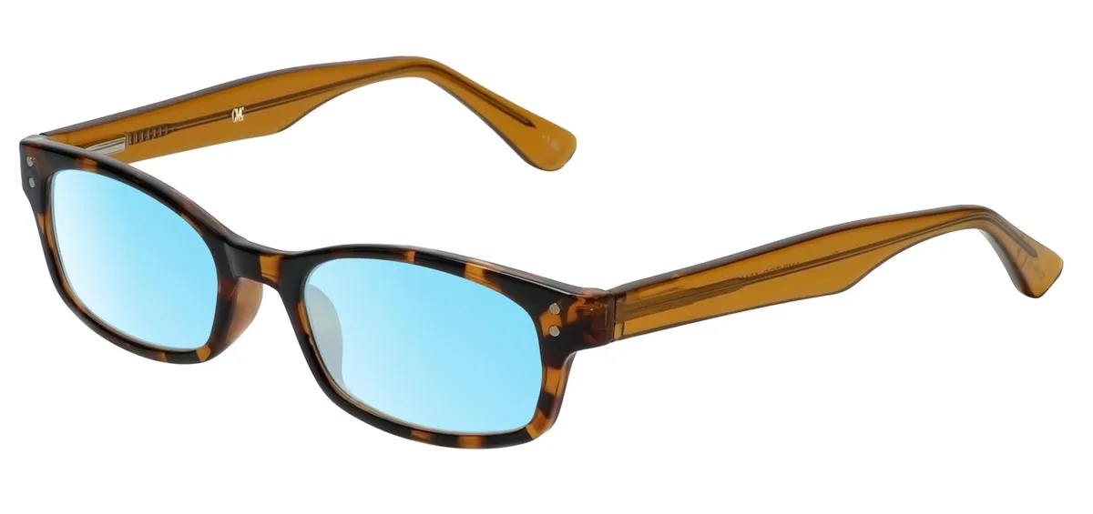 Batianda Batianda Color Therapy Glasses +3.75 Baby Blue 2 in 1 accessory — product photo