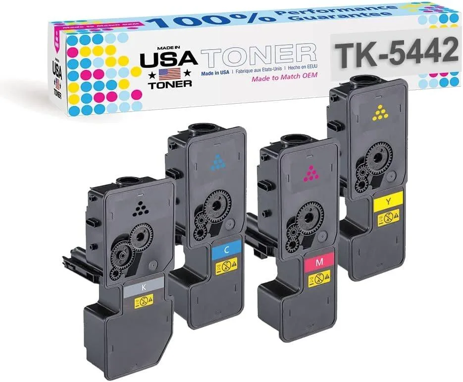 MADE IN USA TONER MADE IN USA TONER Compatible TK-5442 CMYK 4-Pack Toner Cartridge — product photo