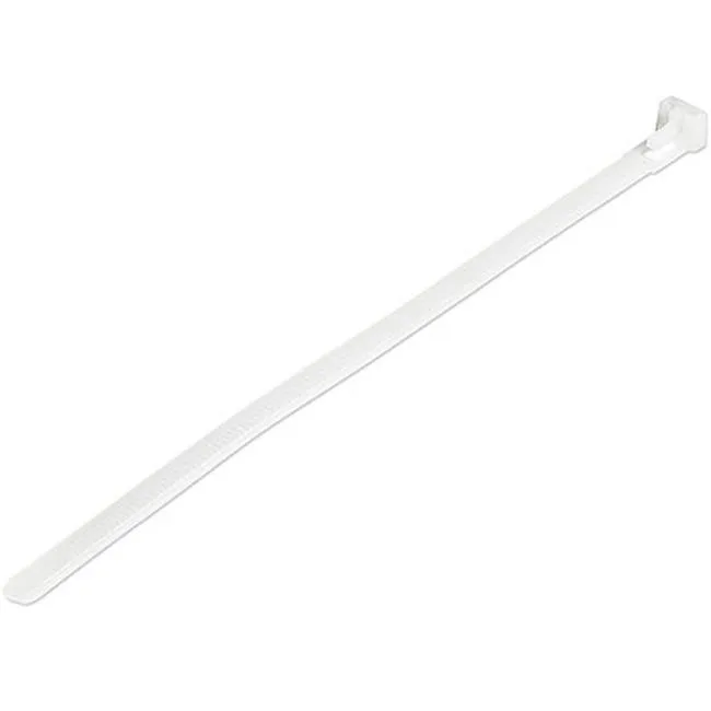 4XEM 4XEM 4X5ZIPTIE100WR 100 Pack 5" Reusable Cable Ties White — 商品写真