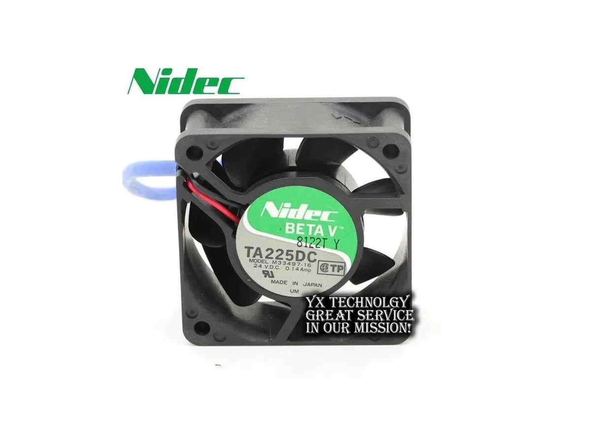 Fans Fans TA225DC M33497-16 6025 24V .14A dual ball bearing case fan — product photo