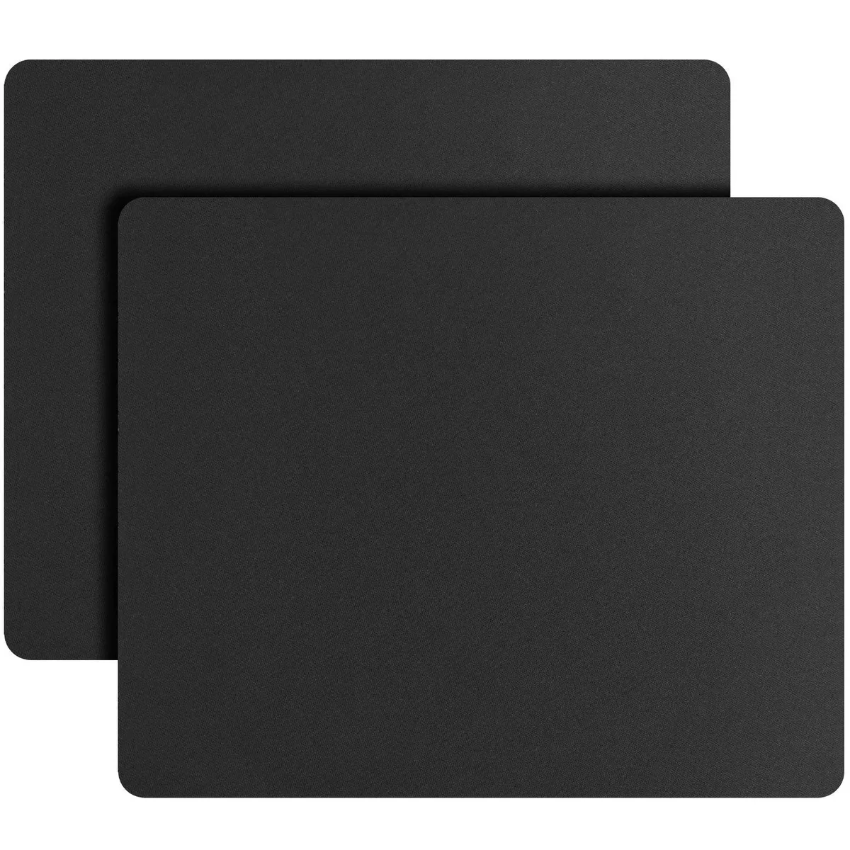  TNY MP-003 Mouse Pad 12.6×10.8×0.08 in Black 2 Pack — product photo