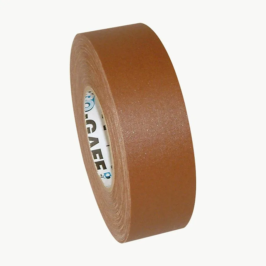 Brown matte cloth tape roll 48mm wide 55 yards long